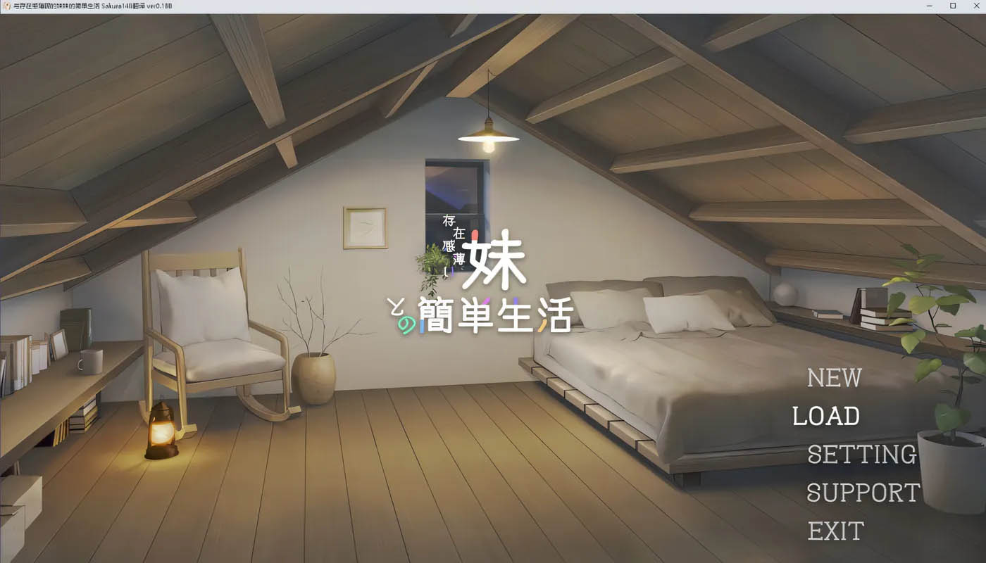 [PC遊戲] 和情感淡薄的妹妹的簡單生活 Ver0.7 雲翻漢化版 [更新/1.4G]