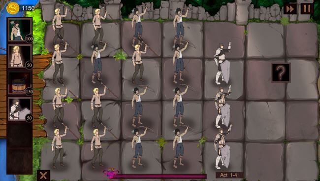 [ACT动态/步兵生肉]魔女突袭镇守Monster girl assault [H版植物大战僵尸][V0.3.2][PC/1.5G]