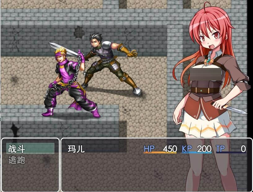 复仇少女玛尔～堕落的意志PC+安卓汉化版[500M][日式RPG/汉化]