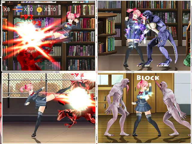 [日式动态ACT] 格斗少女樱R Fighting Girl Sakura-R v2.03 生肉版 完全版+存档 [3.2G]